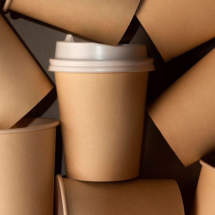 Kapaklı Karton Kahve Bardağı